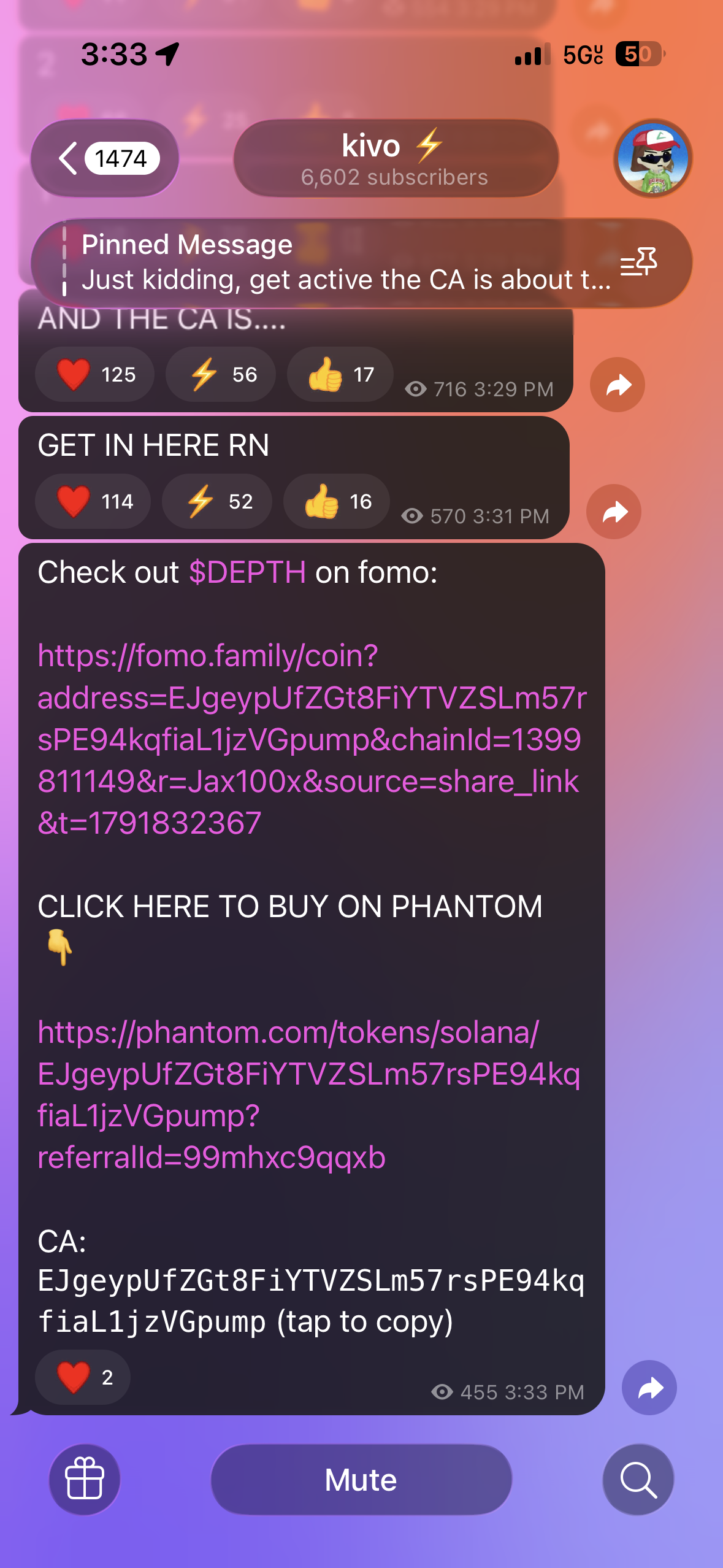 $DEPTH Promotion Evidence, exhibit 2 of 2