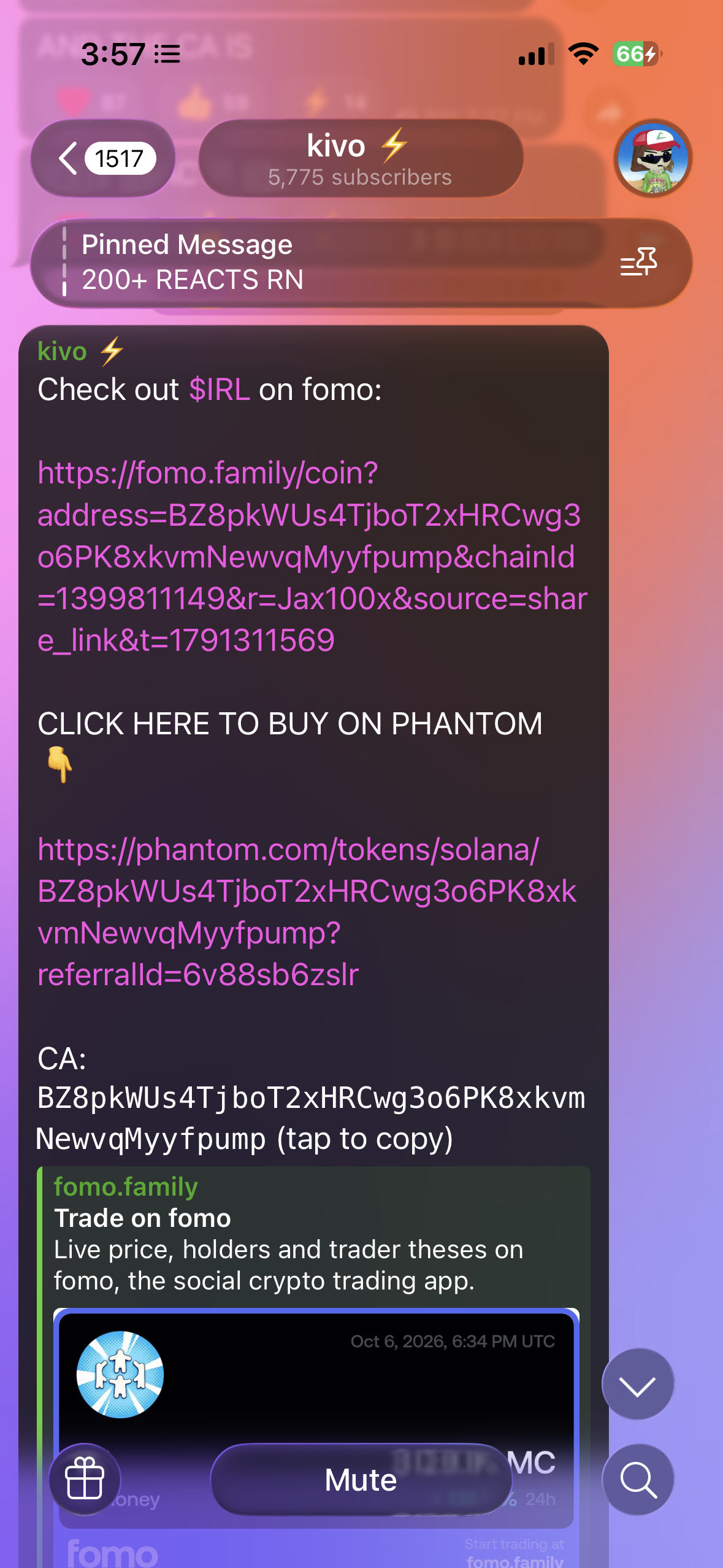 $IRL Promotion Evidence, exhibit 2 of 3