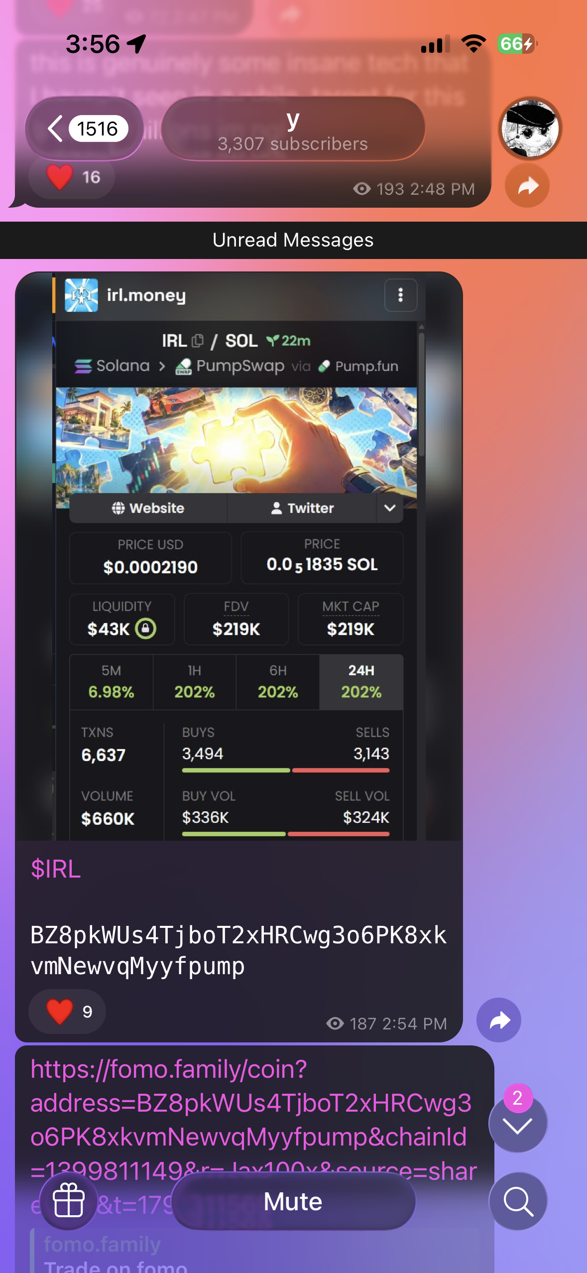 $IRL Promotion Evidence, exhibit 1 of 1